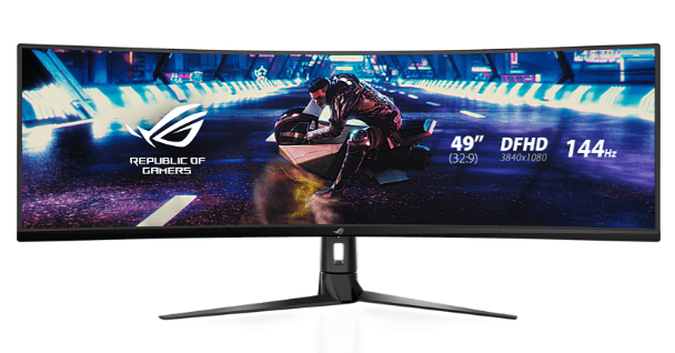 ASUS XG49VQ 49 Zoll Gaming Monitor (4 ms Reaktionszeit, 144Hz)
